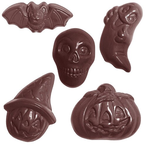 Chocolate World Mould - Halloween Mix